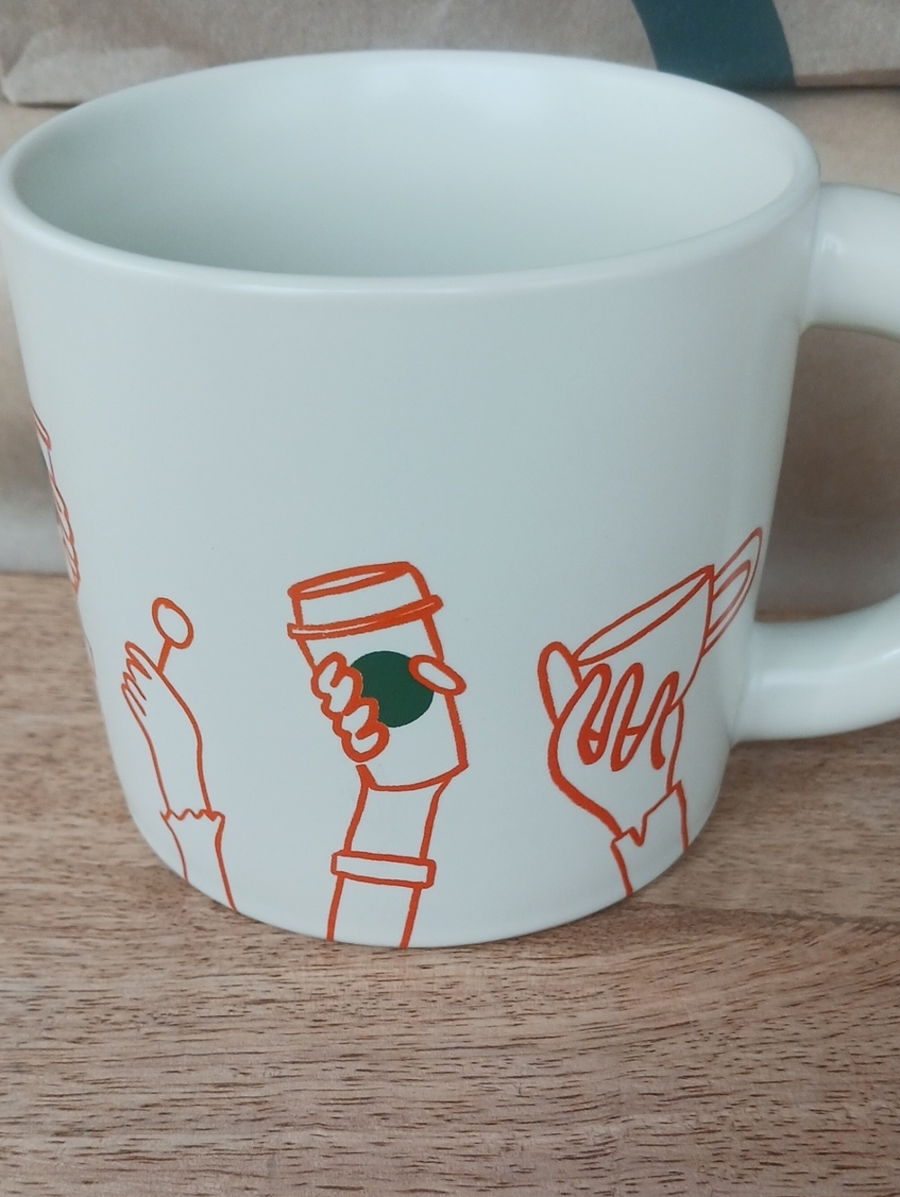 NWT Starbucks Coffee For All Collection Ceramic Mug
